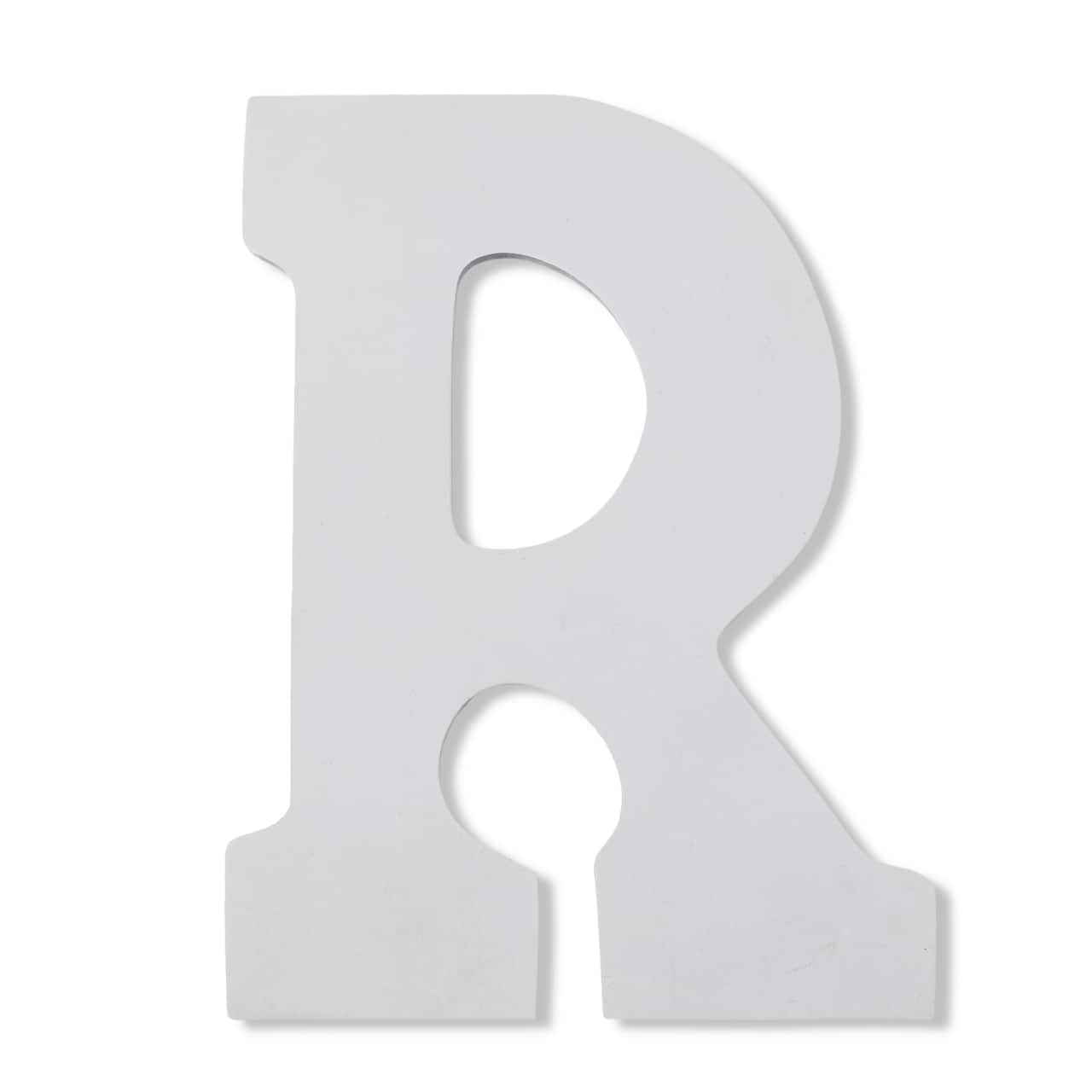 6 Pack: 9" White MDF Whimsy Letter by Make Market®
